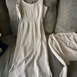 2 piece sweater dress